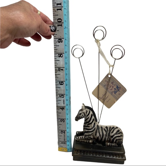 Chestnut Lane Zebra Photo Display Stand! Unused - Picture 6 of 10